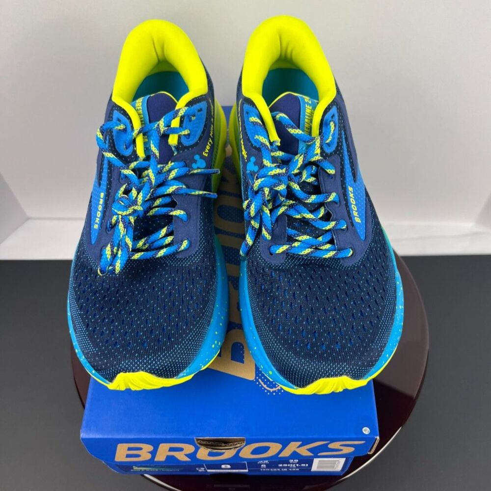 Brooks Adrenaline GTS 24 runDisney Mickey Mouse Women’s Size 8 NIB 1204931B486 - Picture 2 of 10